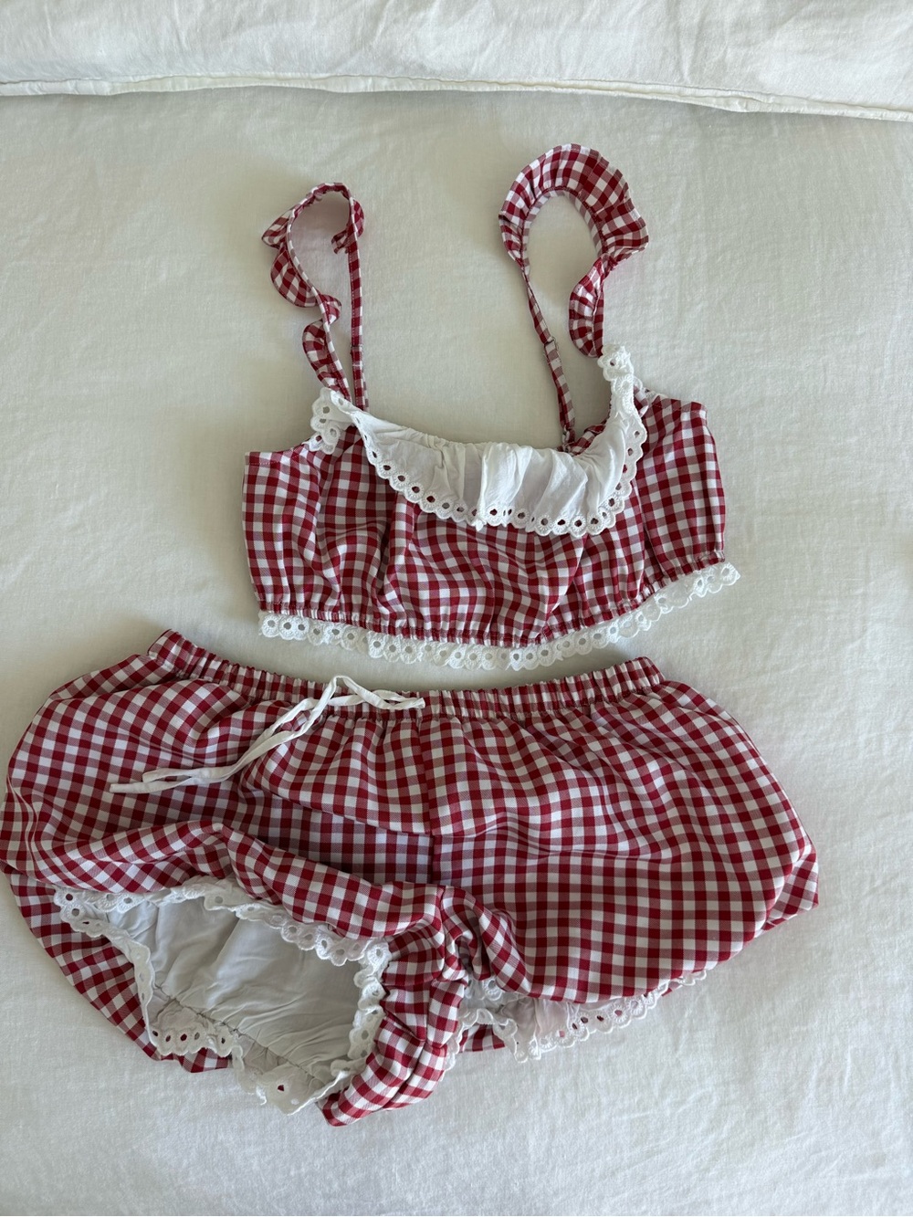 Reformation Romee SET! Cropped top and Betsy bloomers - Picture 2 of 3